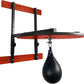 INNOLIFE Adjustable Speed Bag Platform Heavy Duty Wall Mount Speed Bag Platform Kit 24" with Speed Ball for Boxing Training Workout Fitness Stress Relief