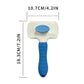 Pet Cleaning Deshedding Brush,Pet Hair Removal Brush for Shedding Massaging Grooming for Small Dogs,Cats,Rabbits