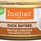 Instinct Flaked Entrée Wet Canned Cat Food - Duck, 5.5 oz. Cans (Pack of 12)