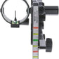 TRUGLO Range Rover Single-Pin .019" Dia Right-Handed Archery Hunting Moving Black Bow Sight with Standard Adjustment - Light Not Included