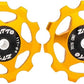 ZTTO Guide Pulley Bike Rear Derailleur Pulley Wheels, Colorful Aluminum Alloy 11T 13T CNC Road Bike Guide Roller Bicycle Derailleur 4mm 5mm 6mm for MTB, Road Bike