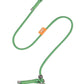 Dog Anti-Slip Leash 5FT with Metal Stopper - Durable No-Pull Training Lead for Small, Medium & Large Dogs - Comfortable Handle Nylon Rope, Tangle-Free Pet Walking Leash (Green, 5.6FT)