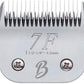 Detachable A Series 7f Blades for Dog Grooming Full Tooth Cuts Length 1/8" - 3.2mm Japanese High Carbon Steel 7F Dog Grooming Blade Supplies | 7f Blade Clippers (Compatible A5 Series(B7F)