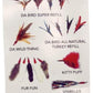 3 Count of Bat Arounds: Fur Ball Cat Toy from Da Bird