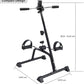 Pedal Exerciser Bike Hand Arm Leg and Knee Peddler Adjustable Fitness Equipment for Seniors, Elderly Home Pedal Exercise Bike for Total Body, with Gift Box & Monitor