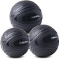 bintiva Non Bounce Slam Ball - Exercise Weighted Deadball for Workout and Fitness Routines - Medicine Dead Weight Ball