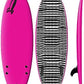 Rock-It 4'10" CHUB Soft Top Surfboard - Kids & Mini, Easy to Paddle & Maneuverable for Beginners