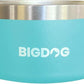 BIGDOG Stainless Steel Dog Bowl, 100 Ounces, Spill Proof, Large Dogs, Light Blue