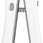 Type-C Rechargeable Dog & Cat Nail Clippers - LED Pet Nail Trimmer with Built-in Nail File, Extra Sharp Blades for Small & Medium Dogs, Indoor Cats (White-Gray)