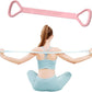 Figure 8 Resistance Band, Arm Back Shoulder Exercise Elastic Rope Stretch Fitness Band, Foot, Leg, Hand Stretcher, Arm Exerciser for Yoga Pilates Stretching Physical Therapy, Home Gym Workout（ Pink