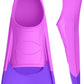 Gintenco Swim Fins, Kids Swim Training Fins for Lap Swimming, Travel Size Flippers with Mesh Bag, Silicone Swimming Fins for Kids Teens Adults Women Men