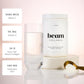 Beam Collagen Powder, Collagen for Women, Collagen with Hyaluronic Acid, Collagen Peptides Type 1 and 3, with Biotin, Grass Fed Bovine, Third-Party Tested, Best for Coffee, Vitamin C, 5 Servings