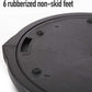 Bosu Balance Ball Exercise Trainer, Home Gym Equipment w/ Guided Workouts & Pump, 26", Blue - Inflatable Fitness Platform for Strength Training, Standing, Balancing, and Core Workout