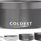 Coldest Dog Bowl - Anti Rust Metal, Non Slip, 3 Layers Insulated Stainless Steel Dog Bowls - Spill Proof & Heavy Duty - Water Bowl for Dogs, Cats & Pets, Dish Washer Safe (64 oz, Stardust Glitter)