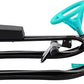 Snow Racer Sled, Ski Sled Slider Board with Steering Wheel, Twin Brakes, Anti-Slip Pedal, Snow Sled for Kids