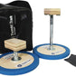Tumbl Trak 3 in 1 Adjustable Handstand Canes – High Canes, Low Canes & Yoga Blocks – Gymnastics, Acrobatics, & Contortionist Equipment for Skill Development