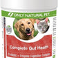 Only Natural Pet Complete Gut Health Complex - Probiotics & Digestive Enzyme Supplement for Dogs & Cats - Promotes Healthy Digestion, Immune System, Nutrient Absorption - Made in USA -3.5oz Powder