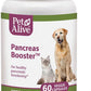 PetAlive Pancreas Booster - All Natural Herbal Supplement for Pancreatic Health and Digestive Functioning in Cats and Dogs - Supports Healthy Insulin Production - 60 Veggie Caps