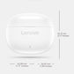 Lenovo E310 True Wireless Stereo Earbuds Bluetooth 5.3 ENC Noise-Cancelling with 13mm Speaker Type-C Charging 20h Battery Life for Music Calls Comfortable Fit Wireless - White