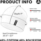 9" Multifunctional Lightweight Beanies Hats Snug Fitting, Running Skull Cap Helmet Liner Sleep Caps