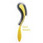 (Gold) Designed for Comfort,Created for Results. This innovative brush features multi-contour bristles that gently adapt to your cats body providing a stress-free brushing experience.