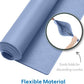 MIGHTY MONKEY 100% Waterproof Dog Food Mat, Raised Edges Silicone Pet Feeding Placemat for Cat, Dogs, Pet Bowls, High Lipped Tray Prevents Water Spills, Food on Floor, Dishwasher Safe, 18x12, Lt Blue