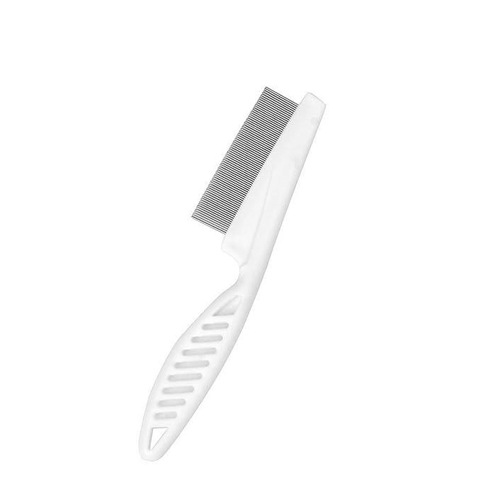 Pet Grooming Comb for Cats & Dogs Removing Tangles and Knots Removes Tangles Knots Stainless Steel Pins Tear Stain Removal