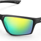 KastKing Osage Polarized Sport Sunglasses for Men and Women, Ideal for Driving Fishing Cycling Running, UV Protection