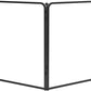 FXW Homeplus Unleashed Indoor Dog Playpen - Stress-Free and Safe Play, Heavy Duty 32 Inch 2 Acrylic Panels Dog Pen for Small and Medium Dogs, Black│Patented