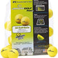 AG AlmostGolf Balls - Limited Flight Practice Golf Balls - (24 Pack) - Almost Golf Balls Foam Golf Training Aids for Indoor Or Yard Practice - Includes 24 AlmostGolf Balls with 5 Liberty Tees