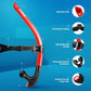 ZIONOR Snorkel Lap Swimming Swimmer Training Diving Snorkeling Comfortable Mouthpiece One-Way Purge Valve for Pool Open Water