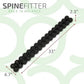 Spinefitter by Sissel, Back Stretcher, Back Cracker for Upper & Lower Back Relief, Spine Decompressor, Spinal Decompression for Back Relief, Posutre Corrector, Ideal for Pilates & Yoga, Black