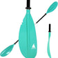 Kayak Paddle - Adjustable 2 Pieces Aluminum Alloy Shaft with Glass Fiber Blade for Surfing,Oar Fishing Easy Packable Travel