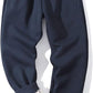 Yameekamulga Men's Winter Fleece Pants Sherpa Lined Sweatpants Active Athletic Running Jogger Track Causal Pants