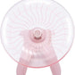 Hamster Wheel Hamster Flying Saucer Silent Exercise Wheel Running Wheel for Dwarf Hamsters Gerbil Mice Small Animals (Pink)