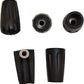 Trekking Pole Accessories Extra Thick and Wear Resisting Rubber Tips Snow Support Mud Support for Hiking Poles for All Common Trekking Poles, Hiking Sticks, Nordic Walking Poles with a Inner Diameter of 11mm/0.43"