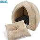 Pet Tent-Soft Bed for Dog and Cat by Best Pet Supplies - Tan, 18" x 18" x H:16"