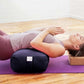 Sol Living Yoga Bolster Pillow Rectangular Meditation Cushion Cotton Meditation Accessories for Restorative Yoga Meditation Pillow Yoga Pillow Firm Body Pillow Bolster Pillow for Legs Removable Cover