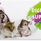 Digestive Support for Rabbits - High Fiber Probiotics, GI Stasis Prevention, Promote Gut Motility, Critical Care Herbivore Supplement, Rabbit & Guinea Pig Treats/Food, 36 Capsules