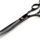 LILYS PET Professional PET Grooming scissors Kit,Coated Titanium,Sharp and Strong Stainless Steel Blade for Dogs Cats Hair Cutting,3 Pieces of Scissors with a Comb and a Case (7.5 inches, Black)