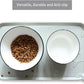 Hoki Found Silicone Pet Food Tray - High-Lips Dog Cat Bowl Mats - Waterproof Dog Cat Food Mats - Battleship