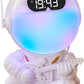 Astronaut Kids Sunrise Alarm Clock, 7 Dimmable Light Wake Clock for Teens, White Noise Bluetooth Speaker with 9 Soothing Sounds, Best Modern Alarm Clock for Heavy Sleepers, Adults, Boys in Bedroom