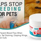 G.B.S 5 oz Styptic Powder for Dogs, Cats & Birds – Quick Blood Clotting for Nail Clipping, Minor Cuts, Tail Docking & Wing Clipping – Pet First Aid Hemostatic Powder with Sealed Top & Scoop