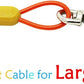 Petest 15ft Tie-Out Cable with Crimp Cover for Large Dogs Up to 90 Pounds