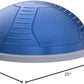 BOSU NexGen 25IN Home Fitness Exercise Gym Strength Flexibility Balance Trainer with Rubberized Non Skid Surface and Hand Air Pump