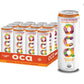 OCA ZERO Tropical Mango, Organic energy drink, zero sugar, gluten-free, vegan plant-based, 12 Fl Oz (12-pack)