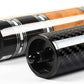 2-Piece Pool Cue Stick + Pool Cue Case with Carbon Extension