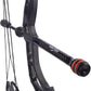 AMEYXGS 6/8/10/12 Inch Archery Bow Stabilizer Carbon Fiber Balance Bar Rod Side Rod Stabilizer Dampen Weight for Compound Bow Recurve Bow Accessory