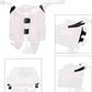 Pet Carrier Bicycle Basket Bag Pet Carrier/Booster Backpack for Dogs and Cats with Big Side Pockets,Comfy & Padded Shoulder Strap,Travel with Your Pet Safety（Pink Carnation）