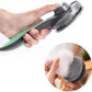 PAKEWAY Cat & Dog Grooming Brush - Self Cleaning, Release Button, Kitten & Pet Brush for Short, Medium & Long Hair (Green)